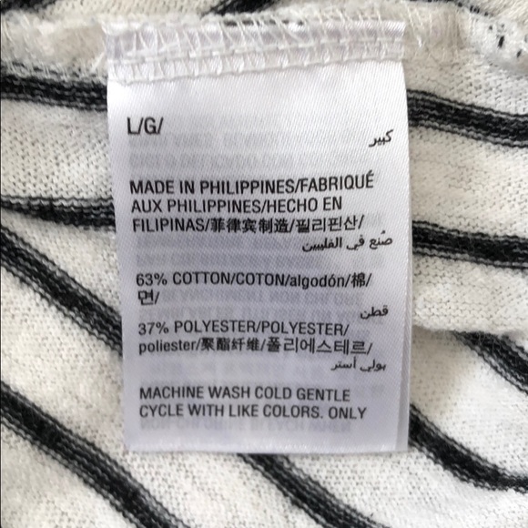 INC Women’s Wrap 3/4 Length Sleeve Top Large - Picture 10 of 12